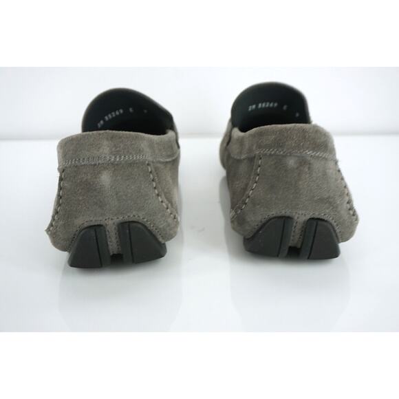 Salvatore Ferragamo Gran Prix Grey Suede Driving Loafers size 9 E moccasins NIB main image 10